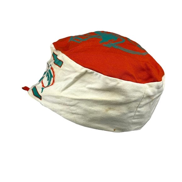 Vintage Miami Dolphins Painters Cap NFL Football Flat Top Baseball size M/L USA - Picture 6 of 16